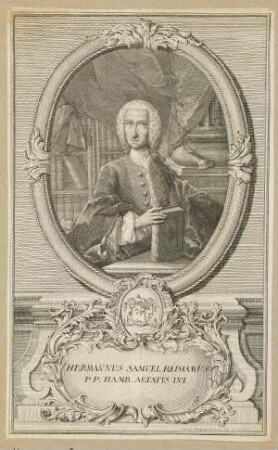 Bildnis von Hermann Samuel Reimarus (1694-1768)