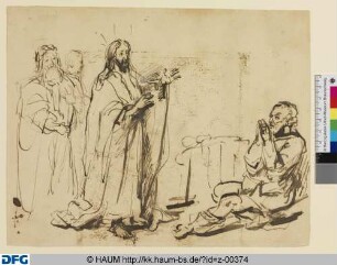Christus heilt einen Lahmen