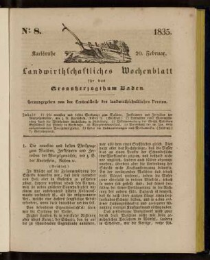 No. 8. 20. Februar