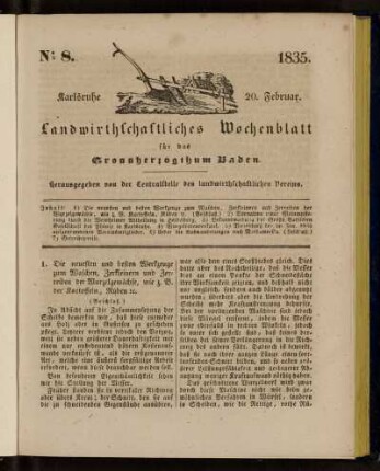 No. 8. 20. Februar