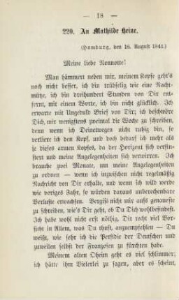 220. An Mathilde Heine