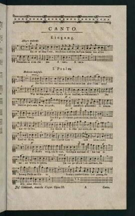 1-7, Canto. Deutsche Vesper, Hymne und 4 Antiphonen