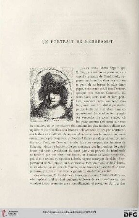 2. Pér. 3.1870: Un portrait de Rembrandt