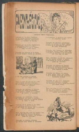 Paleontológicas : (Rimas neo-fósiles)