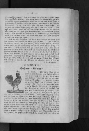 Hahnen=Kämpfe.