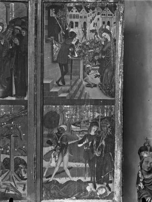 Szenen aus dem Leben der heiligen Katharina