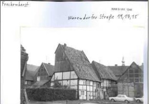 Warendorfer Straße 19, 17, 15, Freckenhorst
