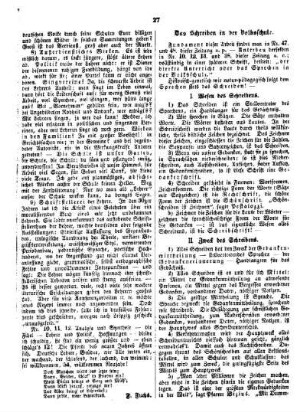 Das Schreiben in der Volksschule