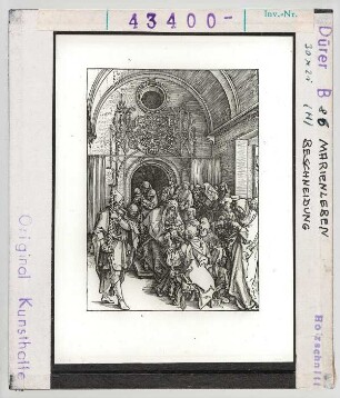 Albrecht Dürer: Marienleben, Beschneidung