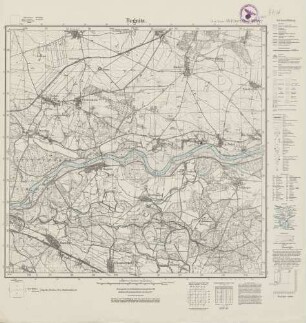 4765 (alte Nr.: 2764) Regnitz, Meßtischblatt (4cm - Karte)