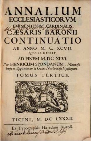 Annales ecclesiastici ... Caesaris Baronii, 3