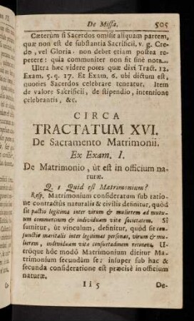 505-520, Ex Exam I. Ex Exam. II.
