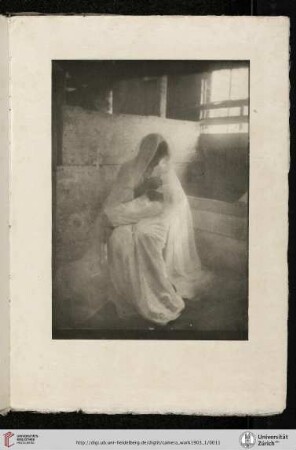 [Gertrude Käsebier, II. The Manger, photogravure from original negative]