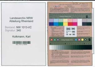 Entnazifizierung Karl Kolkmann , geb. 09.04.1894 (Gastwirt)