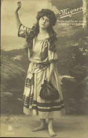 Mignon - Morgen, sagst Du, wer weiss [...]