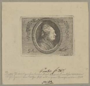 Bildnis des G. A. Will