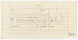Chemische Institute der Universität Köln: Organische Chemie, Grundriss Erdgeschoss, 1:100