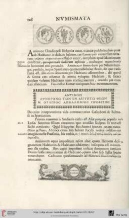 Numismata Antinoi