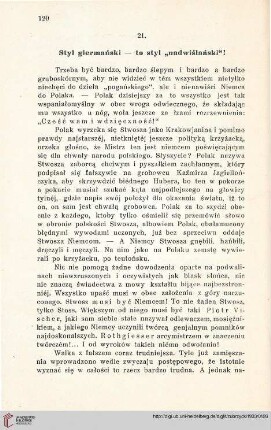 21. Styl giermański - to styl "nadwiślański"!