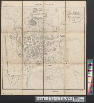 Friedberg im Jahre 1884 : Beilage zu N.W. XI. 19 u. 20