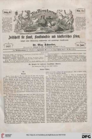 Nr. 12 (16. Juni 1857)