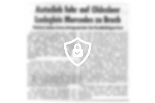 Autodieb fuhr auf Oldesloer Ladegleis [Name maskiert] Bruch