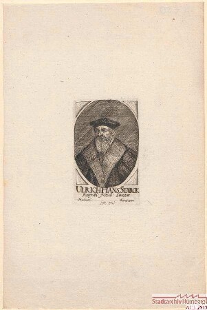 Ulrich Hans Starck, Ratsherr in Nürnberg; geb. 1546; gest. 1587