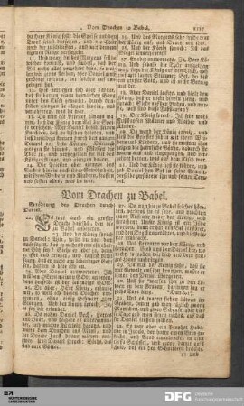 Vom Drachen zu Babel.