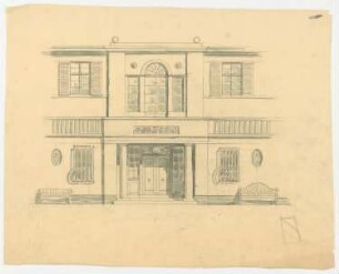 Landhaus Dr. Kunheim (später: Villa Salinger), Berlin-Wannsee: Ansicht