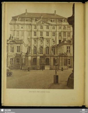 Das Palais Der Gräfin Cosel