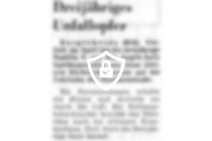 Dreijähriges Unfallopfer