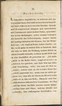 Nachschrift