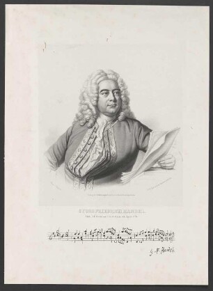Porträt Georg Friedrich Händel