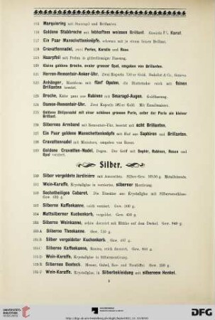 Silber (Nr. 130-135F)