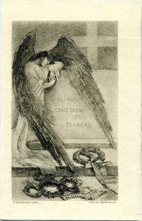 Grafik "Marie Comtes de Flandre"