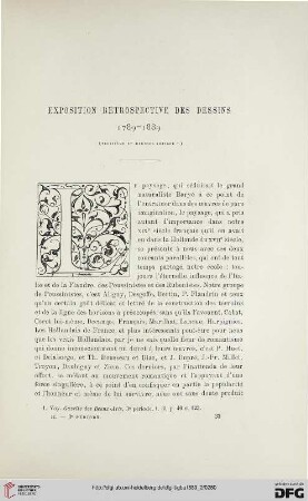 3. Pér. 2.1889: Exposition rétrospective des dessins 1789 - 1889, 3