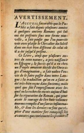 Histoire Du Chevalier Du Soleil : Tirée De L'Espagnol, 1