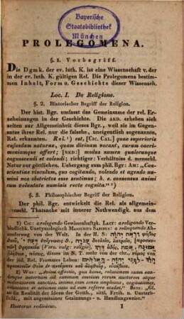 Hutterus redivivus : oder Dogmatik der Evangelisch-Lutherischen Kirche ; Ein dogmatisches Repertorium für Studierende