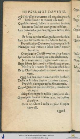 In Psalmos Davidis