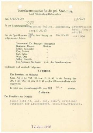 Bergmann, Walter