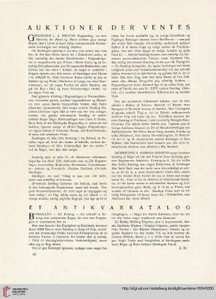 1: Auktioner der ventes