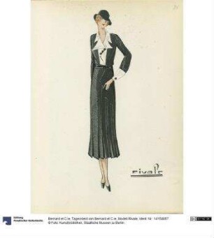 Tageskleid von Bernard et C.ie, Modell Rivale