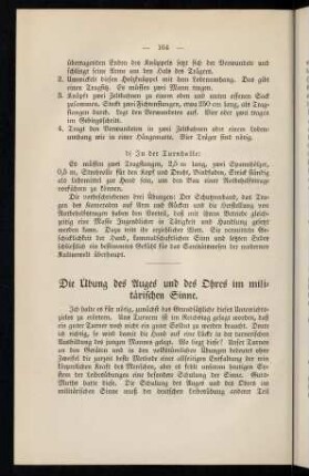 164-177, Die Übung des Auges und des Ohres im militärischen Sinne