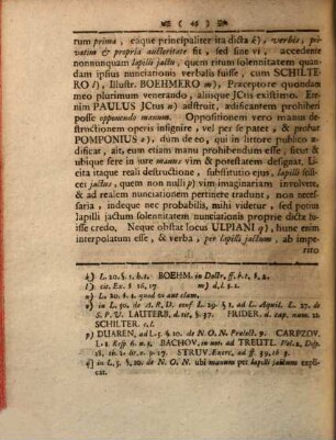 Dissertatio Inauguralis Juridica De Restricta Ædificandi Libertate, Eiusque Præcipuo Effectu, Qui Consistit In Novi Operis Nunciatione