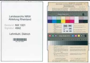 Entnazifizierung Dietrich Lehmkuhl, geb. 13.04.1890 (Landwirt)