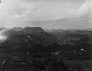 Landschaft bei Ünye : Blick über die bergige Landschaft bei Ünye