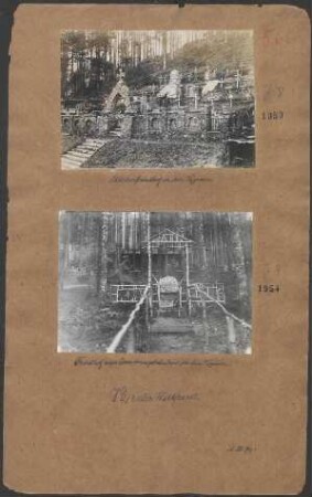 Heldenfriedhof in den Vogesen