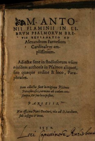 In librum psalmorum brevis explanatio ...