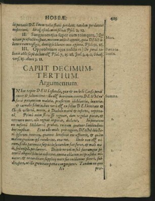 Caput Decimum Tertium.