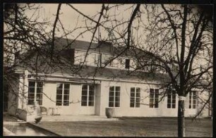 Wohnhaus des Architekten Heinrich Schweitzer, Berlin-Dahlem: Rückansicht Gartenseite